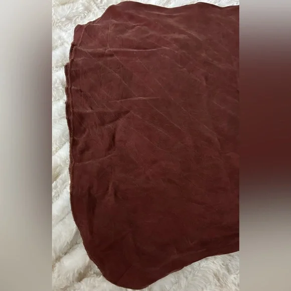 Ozma Cupro Anaise Slip Dress in Adobe - Picture 10 of 13